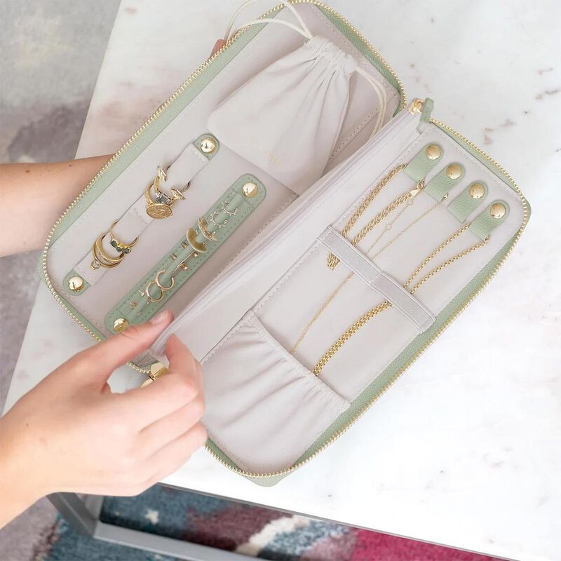 Stackers Jewellery Wallet Sage Green image number 1
